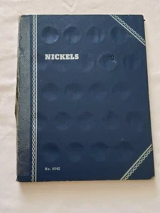 BOOK NO: 9042 NICKELS PLAIN Collection Book Collectible WHITMAN PUBLISH COMP - Picture 1 of 4