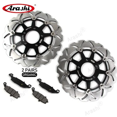 Передний тормозной дисковый ротор + тормозные колодки для Suzuki Katana 600 750 2004-2006 GSX750F - Изображение 1 из 4