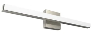 BlackJack Lighting Nano Badezimmer Waschtischleuchte, Satin Nickel, NAN-36V-SN-12T-30K - Bild 1 von 5