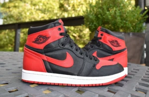 Nike Air Jordan 1 Retro Alto OG 'Satin Bred' FD4810-061 Mujer Talla 6.5 - Imagen 1 de 10