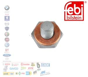 TAPPO VITE SCARICO VASCHETTA OLIO CITROEN OPEL PEUGEOT PER TOYOTA FEBI 38218 - Foto 1 di 1