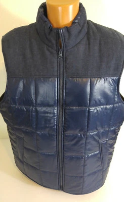 Coleman 男式 Puffy Puffer 背心 XL 码海军蓝拉链前蓬松无袖 — 第 1/4 张图片