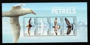 TERRITORIO ANTÁRTICO AUSTRALIANO 2024 AVES PETRELES M/S MNH - Imagen 1 de 1