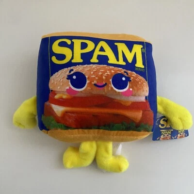 Fiesta Hormel Foods SPAM Can Girl Version 5.5” Plush Stuffed Toy NEW Funny Gift - Image 1 of 4