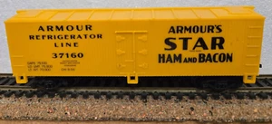 Life like Armour's Star Ham & Bacon Box Car trenes escala 37160 HO - Imagen 1 de 6