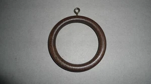 ANELLO IN LEGNO PER TENDA DA BASTONE DIAMETRO 7 CM - Foto 1 di 2