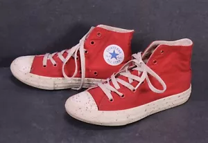 Converse All Star Classic Chucks HI Damen Sneaker Gr. 35 rot beige CB2958 - Bild 1 von 8