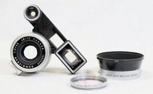 Leica Leitz Canada Summicron 35mm 2.0 + Goggles & IROOA Hood - MUST SEE! (2854)