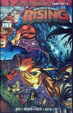 Image Comics Wildstorm Rising Chapter 10 with sealed trading cards #2 June 1995