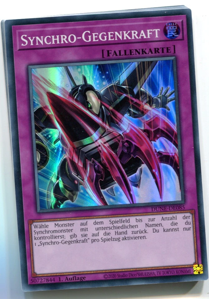 Yu-Gi-Oh! Synchro Gegenkraft Super Rare DUNE-DE085 - Bild 1 von 1
