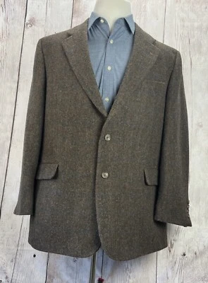 Casaco esportivo La Crosse blazer masculino 48R xadrez lã ventilado único bom estado - Imagem 1 de 4