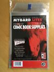 5 x Pack of 10 modern size COMIC BOOK BAGS. Wizard 5 mil poly MYGARD Lites +flap