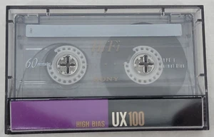 SONY ~ Cinta de casete de audio en blanco ~ Tipo 1/sesgo normal ~ 60 min ~ seminuevo - Imagen 1 de 6