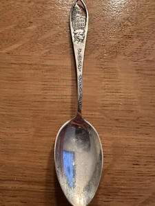 Fort Wayne IN Court House Sterling Silver 5.75” Souvenir Spoon 19 Grams - Picture 1 of 5