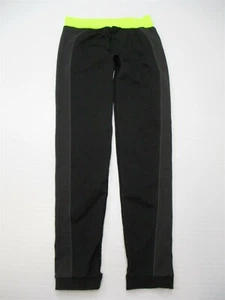 BODYFORM SPORT Leggings Women's Size M/L Active High Rise Breathable Black/Neon - Picture 1 of 6