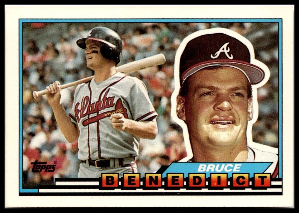 1989 Topps Big #83 Bruce Benedict - Image 1 of 2