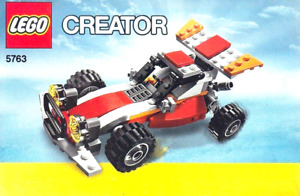 Instruction Book Only For LEGO CREATOR Dune Hopper 5763 No Bricks or Figs