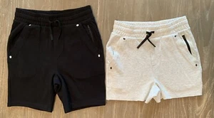 GAP Shorts Uniform Unisex XL 12 Black And Gray with Zip Pockets ~ Play - Picture 1 of 19