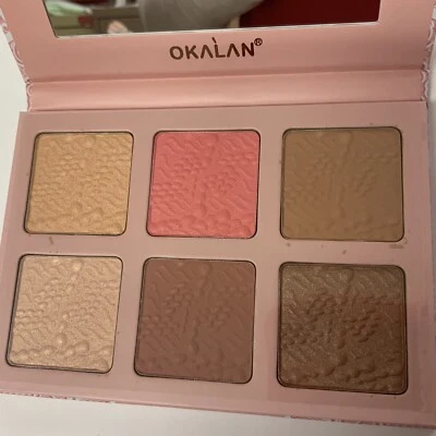 Blush Bronzing Highlight Face Palette OKALAN Mysterious I - Image 1 of 4