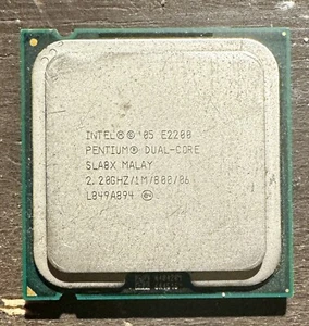 Intel DUAL-CORE 2.20Ghz CPU Processor SLA8X E2200 - Picture 1 of 2