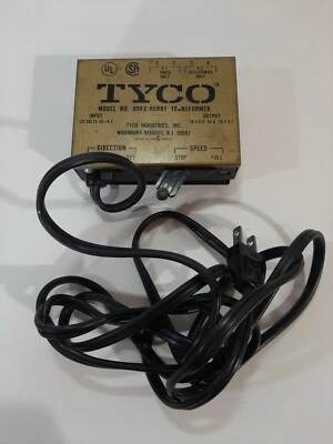 Transformador de hobby de tren modelo a escala AC/DC HO Tyco 899-C  Foto 1 de 4