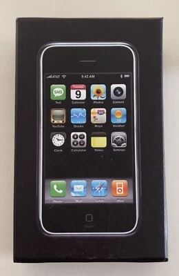 Apple 1st Generation iPhone 2G 8GB MA712LL/A A1203 - iOS 1.0.1 - UNLOCKED #207 - Image 1 of 4