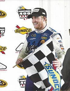 AUTOGRAFATO 2016 Chris Buescher #34 Front Row Motorsports Racing PENNSYLVANIA 40 - Foto 1 di 1
