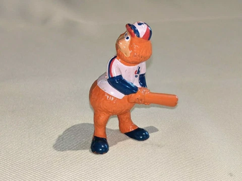 Youppi #6 Montreal Expos Mascot PVC Figure, 2 3/4"  1985 Plastiques Gagnon (so2) Cover