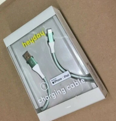 Cable de carga Heyday para iPhone/iPad. Alta velocidad de carga de 6 pies Foto 1 de 4