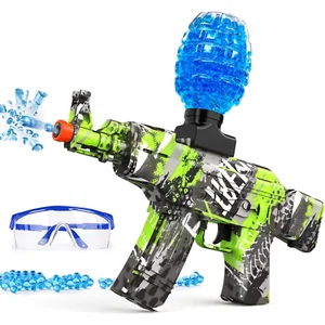 Elektrische AK-47 Gel Ball Blaster, 10000+1000 Gel, 7,4 V Batterie - Bild 1 von 36