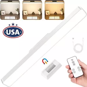 Magnetic LED Desk Lamp 3 Color Modes Touch Dimmable USB Rechargable with Control - Picture 1 of 14