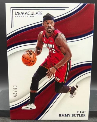Jimmy Butler 2022-23 Panini Immaculate Collection Blue 08/25 #81 - Image 1 of 2