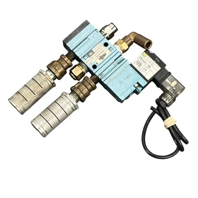 MAC Solenoid Air Valve DM-DJAJ-1KA 24V 2.9W 20-120 PSI Silencer 4804-1000 - Image 1 of 4