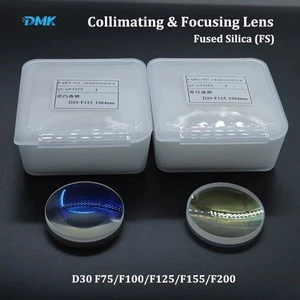D30 F75-155mm Fiber Laser Collimating Focus Lens fused sillica 1064nm Laser - Picture 1 of 6