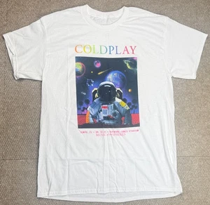 Coldplay Tampa FL 14.06.22 Raymond James Stadium Konzert T-Shirt Größe Large - Bild 1 von 8