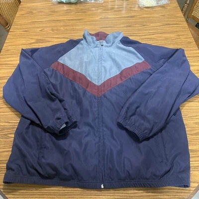 Chaqueta deportiva Ashford de colección para hombre L azul Blokecore ropa de calle Y2K bloques de colores Foto 1 de 4