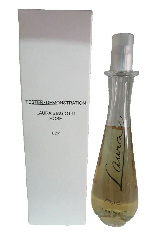 LAURA BIAGIOTTI ROSE 3,4 oz/100 ml eau de parfum spray para mujer probador Foto 1 de 1