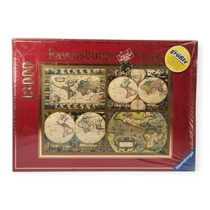 Ravensburger Puzzle 18000 Pieces Historical World Maps Factory Sealed 2002 New - Picture 1 of 15