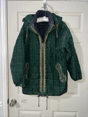 Bogner sky jacket,  Hooded, embroidered logo, Vintage, Rare, men size L - Image 1 of 4