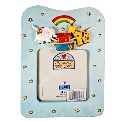 Рама Ноева ковчега Burnes of Boston 4x4 Susan Winget жираф слон 2002  - Изображение 1 из 4