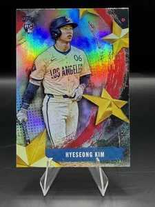 Actualización Topps 2025 estrellas de MLB #SMLB-83 Hyeseong Kim RC - Dodgers de Los Ángeles - Imagen 1 de 2