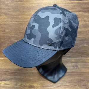 Melin A Game Hydro Black Gray Camo Cap Hat Snapback Camouflage 58cm - Imagen 1 de 5