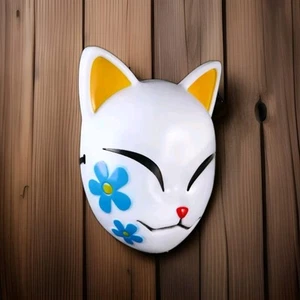Cute Anime Sabito Makomo Hard Mask Japanese Wearable Decorative Collectable Mask - Picture 1 of 5