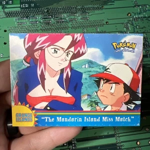 The Mandarin Island Miss Match OR16 TOPPS POKEMON TV ANIMATION Series 3 NF B - Picture 1 of 8