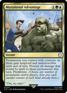 Mutational Advantage 0111 MTG PIP Fallout Rare NP - Picture 1 of 1