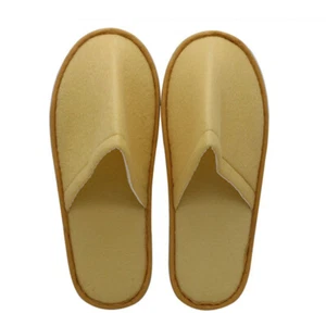 Disposable Slippers Closed Toe Spa Slippers Non-Slip Hotel Travel Guest - Picture 1 of 35