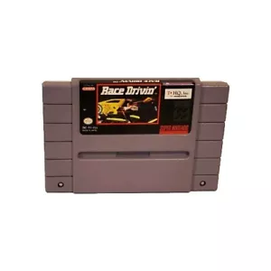 Race Drivin' (Super Nintendo Entertainment System, 1992) SNES Tested Clean - Picture 1 of 4