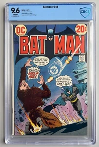 Batman 248 , CBCS 9.6, NM+ , White Pages - Foto 1 di 3