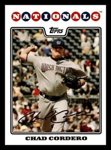 Chad Cordero 2008 Topps #260 Washington Nationals Mint - Picture 1 of 2