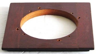 Original Deardorff 4x4 lensboard for 5 x7 Deardorff with Copal # 3 shutter hole - Image 1 of 2
